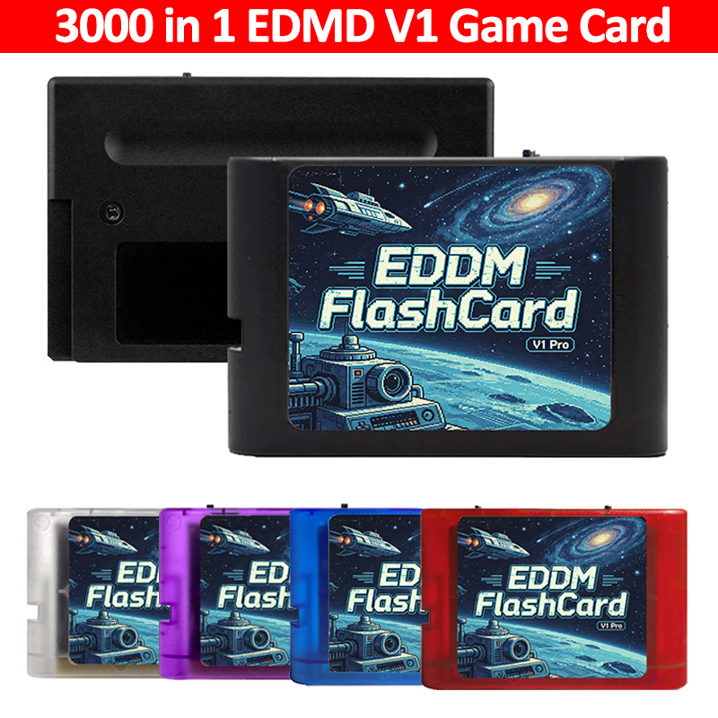 Gaming Console Driving - 3000 In 1 EDMD Game Cartridge