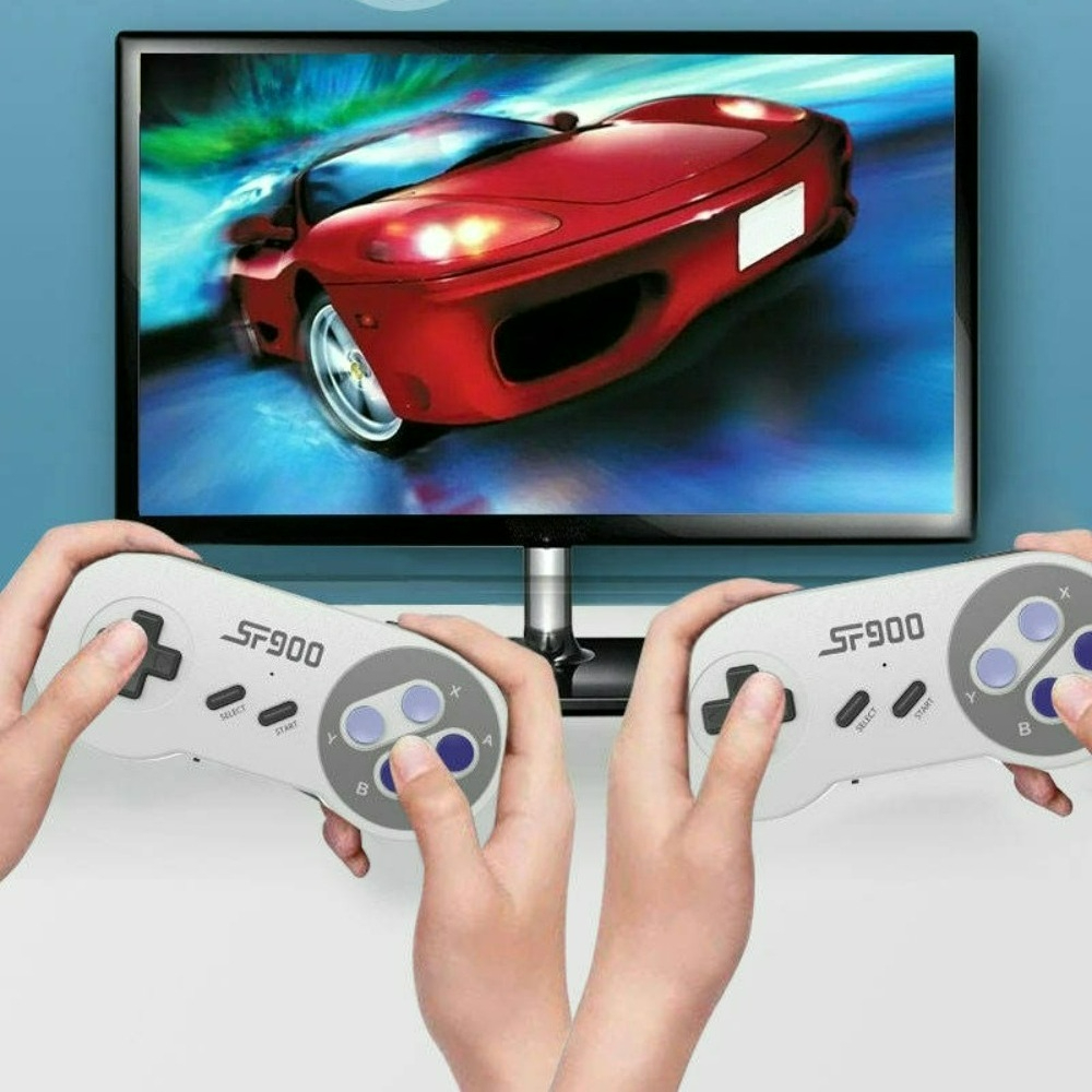 Gaming Console Tv Stand - SF900 Retro Game Console With 5000