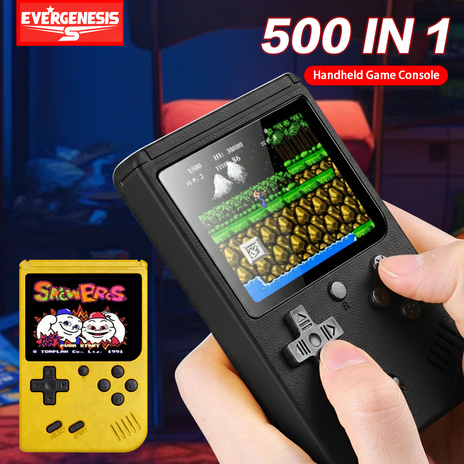 Gaming Console Under 500 - Cute Color Portable Mini Plus Handheld