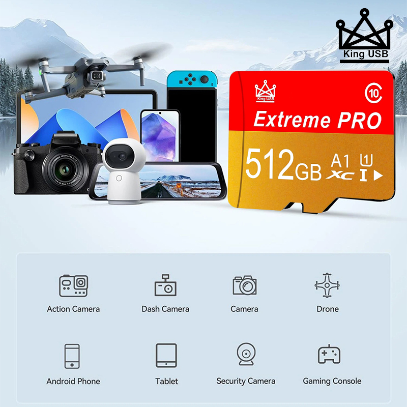 Gaming Console In Phone - Reliable Memory Card 256GB Micro TF