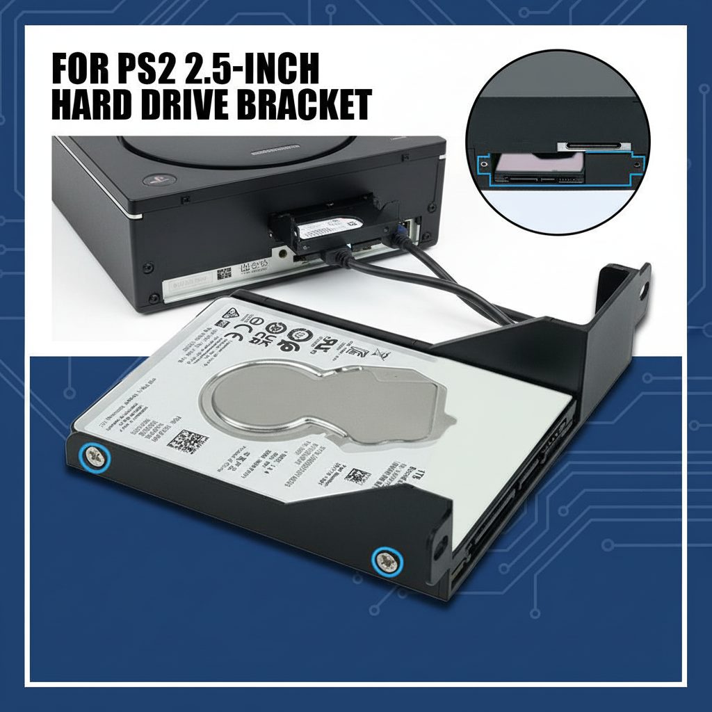 Gaming Console Driving - For PS2 2.5-Inch Hard Drive Fixed