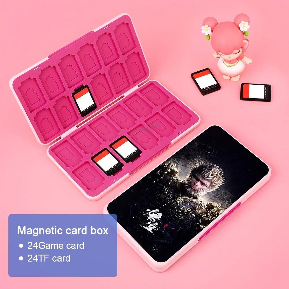 NEW 24in1 Game Card Case Holde - Gaming Card Holder avaliação e preço