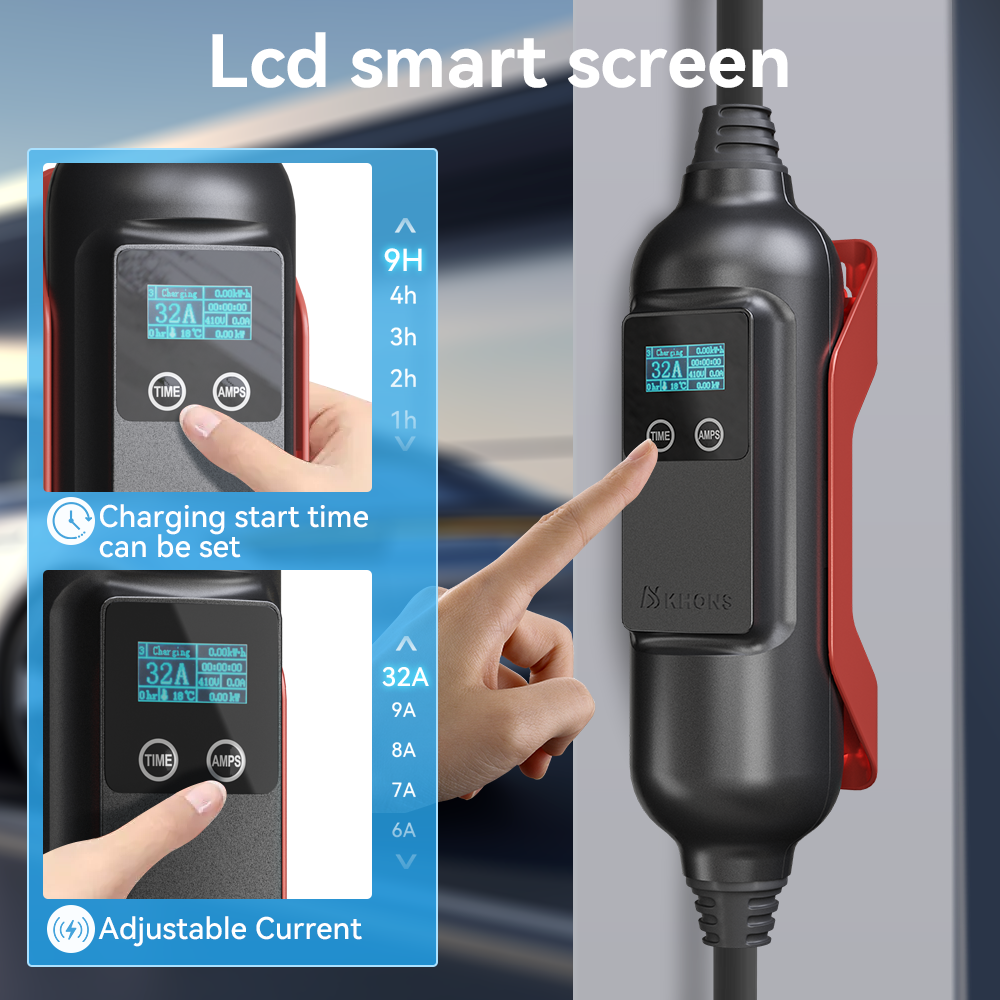 Khons Portable EV Charger Type - Pc Gaming Handheld Console avaliação e preço
