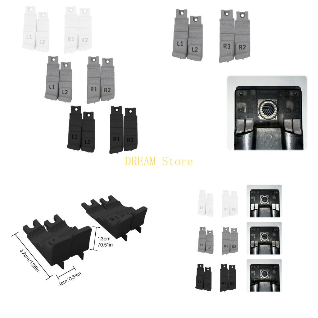 Pack of 2 Back Button for Hand - Gaming Console Handheld Best avaliação e preço