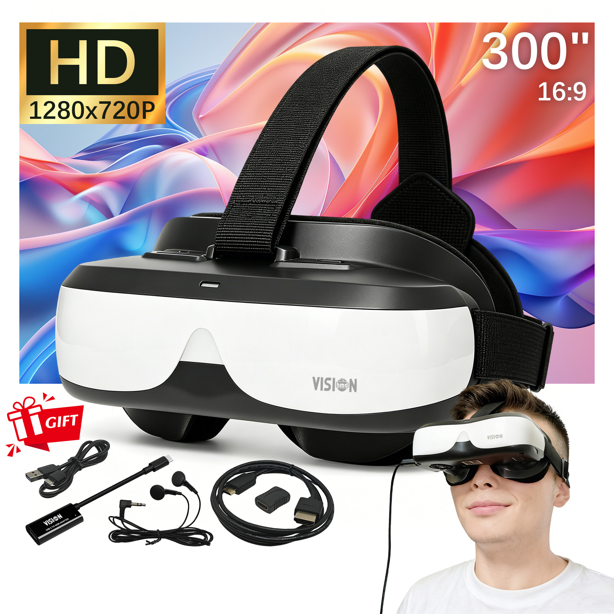 Portable Head Mounted Display  - Pc Gaming Handheld Console avaliação e preço