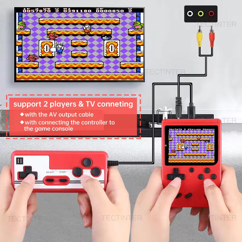 8 Bit Portable Retro Mini Hand - Gaming Console Under 500 avaliação e preço