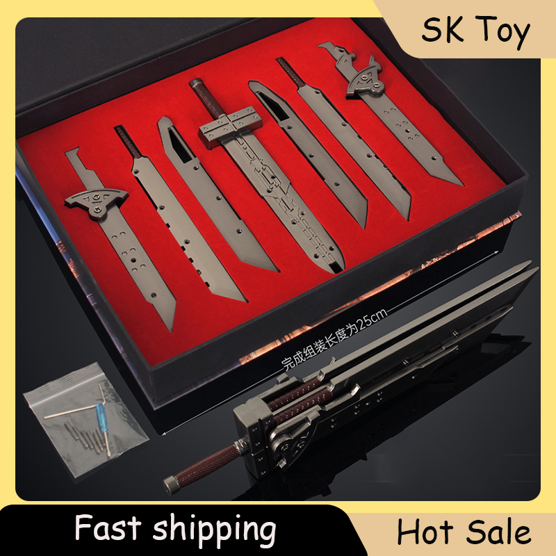 25cm Cloud Buster Sword Fantas - Gaming Console Cloud avaliação e preço