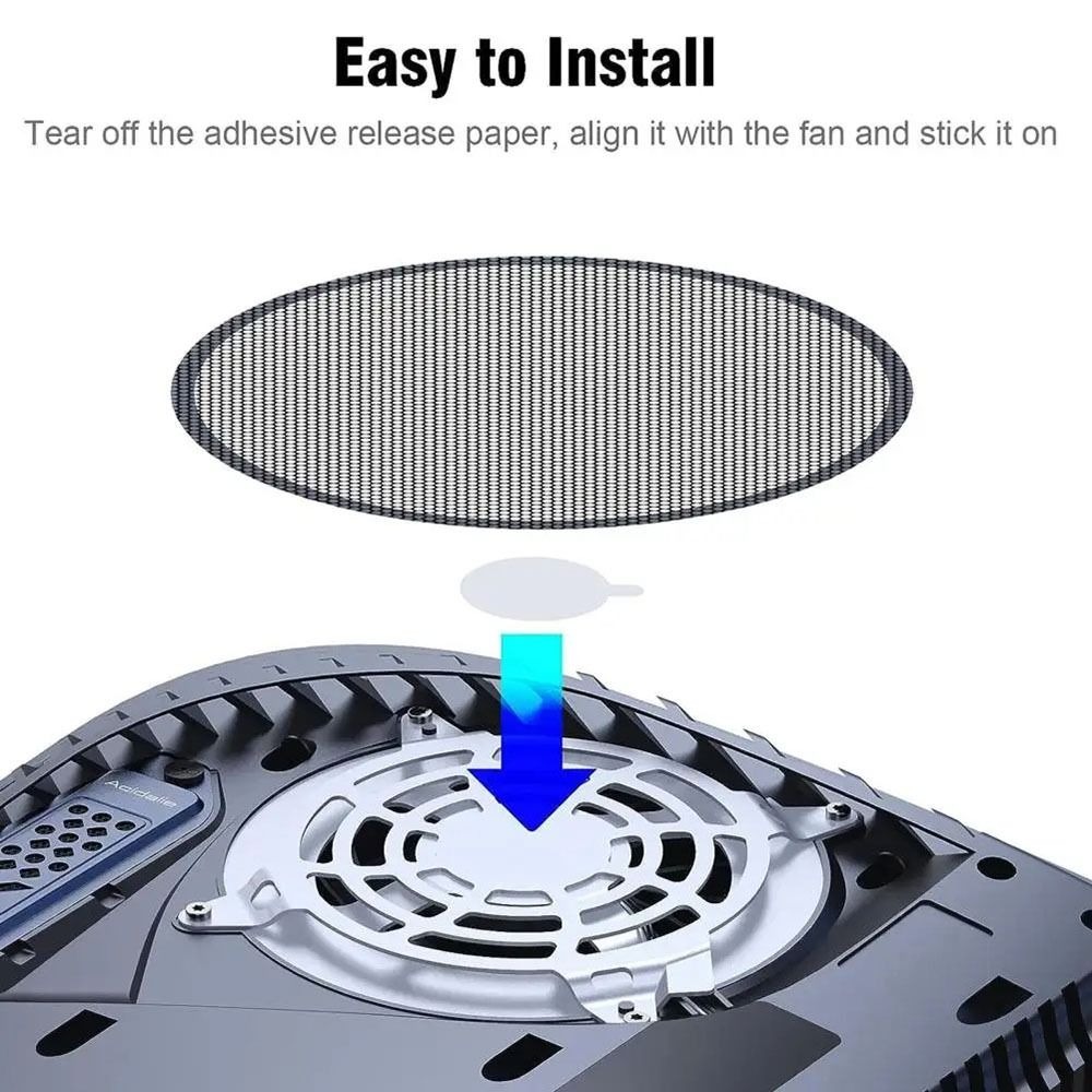 2/4Pcs Breathable Dust Filter  - Gaming Console Design avaliação e preço