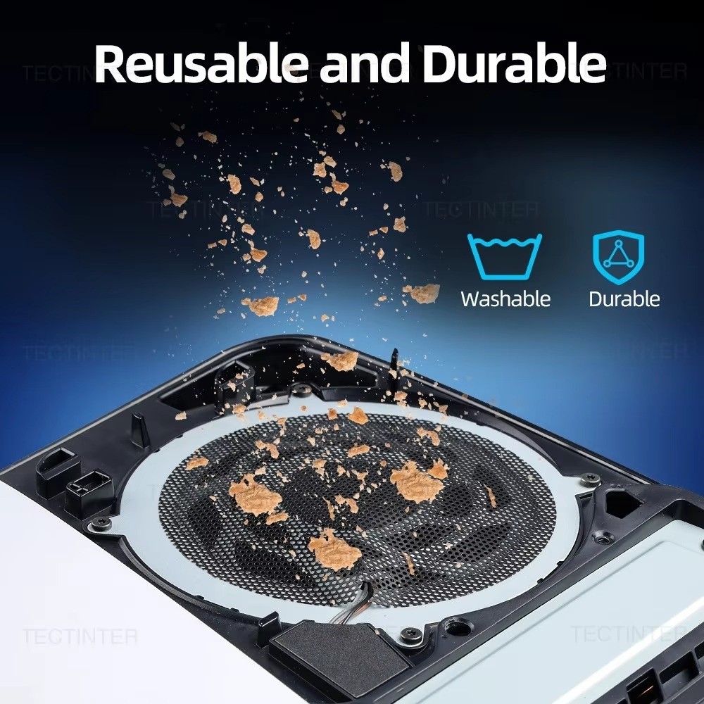 2/4Pcs Breathable Dust Filter  - Gaming Console Design avaliação e preço