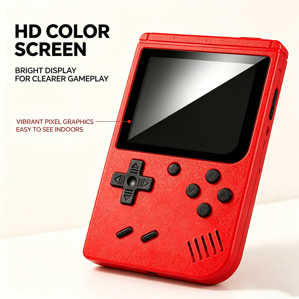 Portable Retro Handheld Game C - Gaming Console Under 500 avaliação e preço