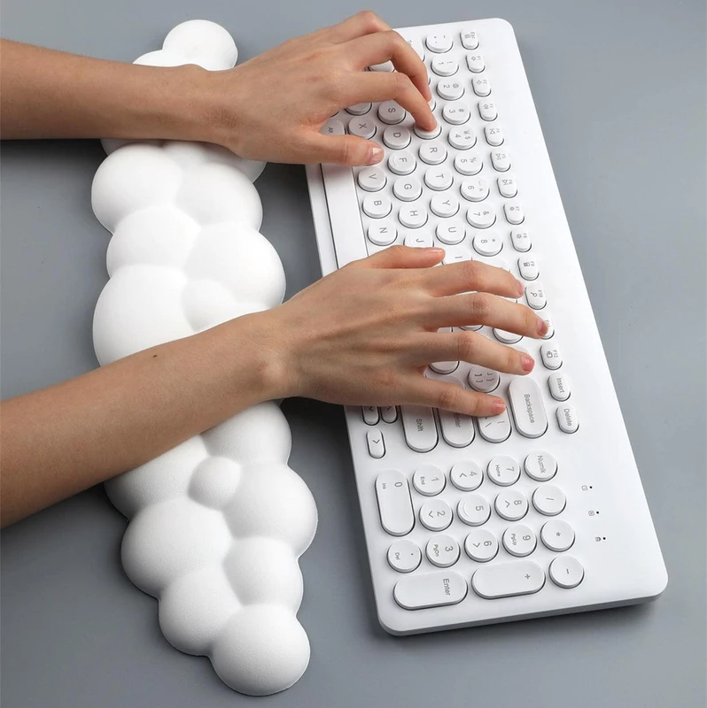 Mouse pad with wrist rest keyb - Gaming Console Cloud avaliação e preço