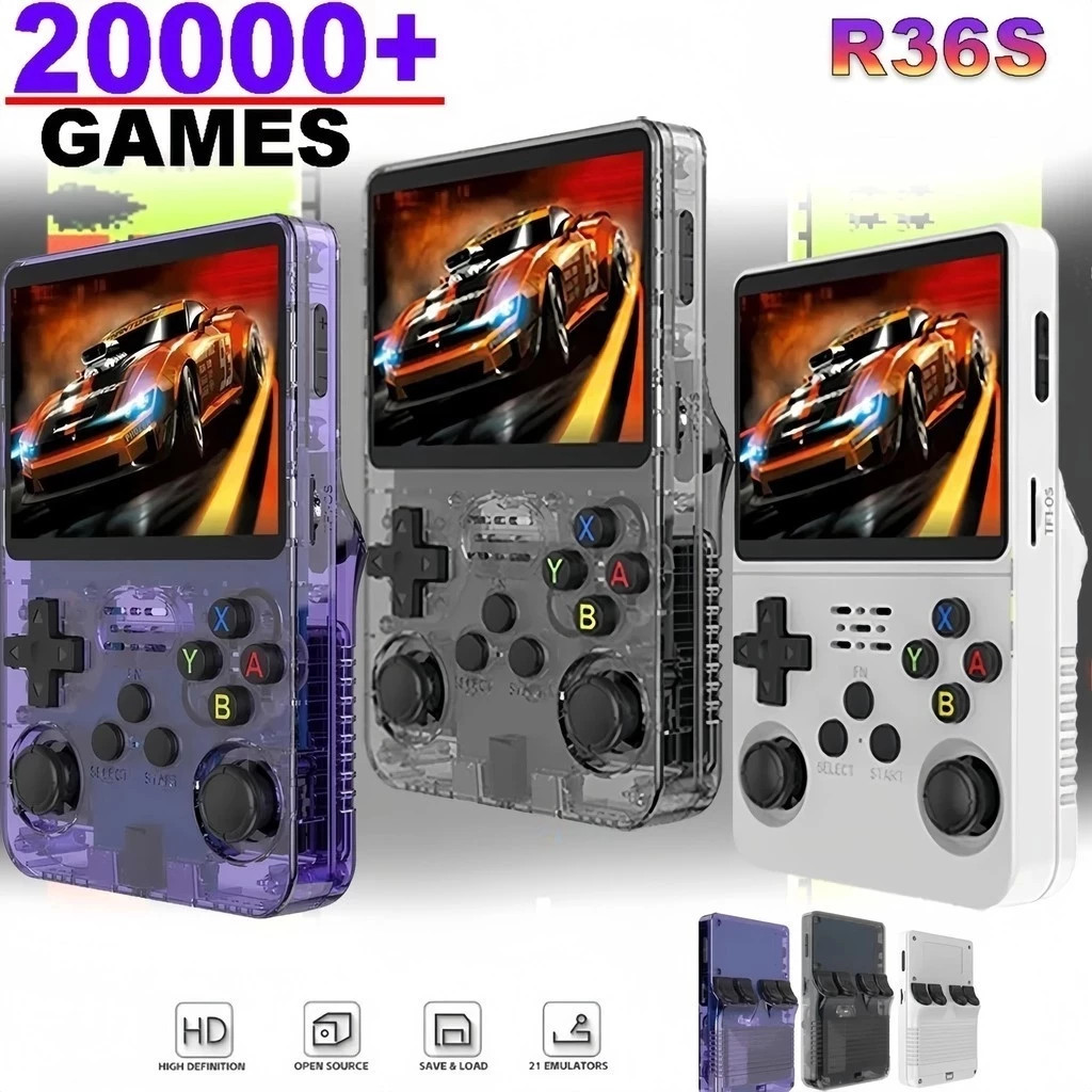 Mini R36S Retro Handheld Video - Gaming Console Xbox 360 avaliação e preço