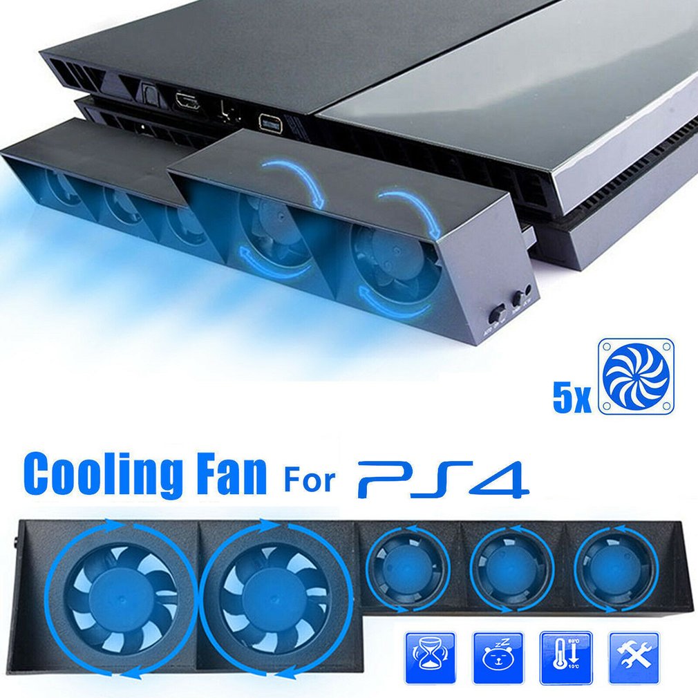 Base Fan Stand For Sony PS4 Pr - Gaming Console Tv Stand avaliação e preço