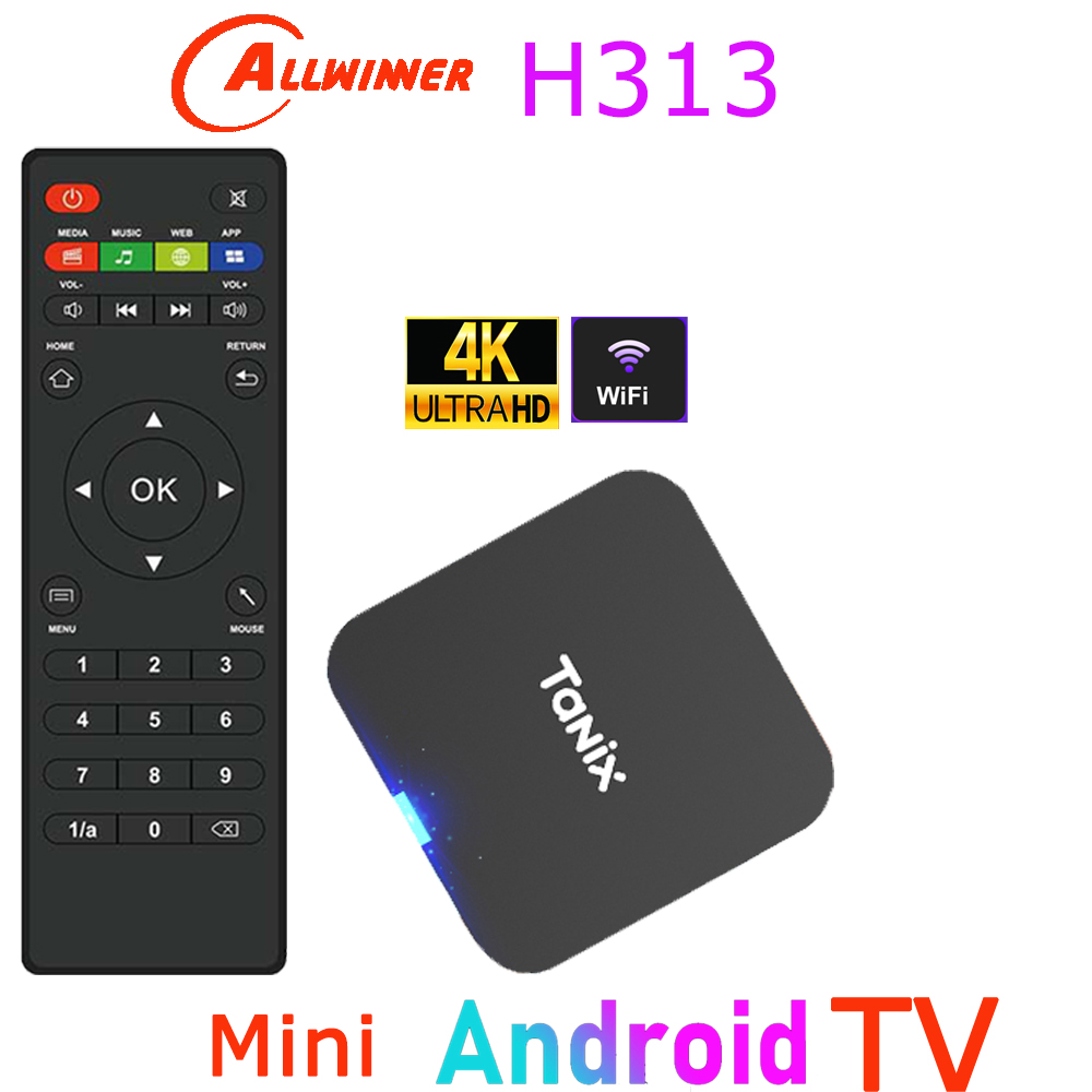 Tanix TX1 Android TV Box Allwi - Gaming Console Tv Stand avaliação e preço