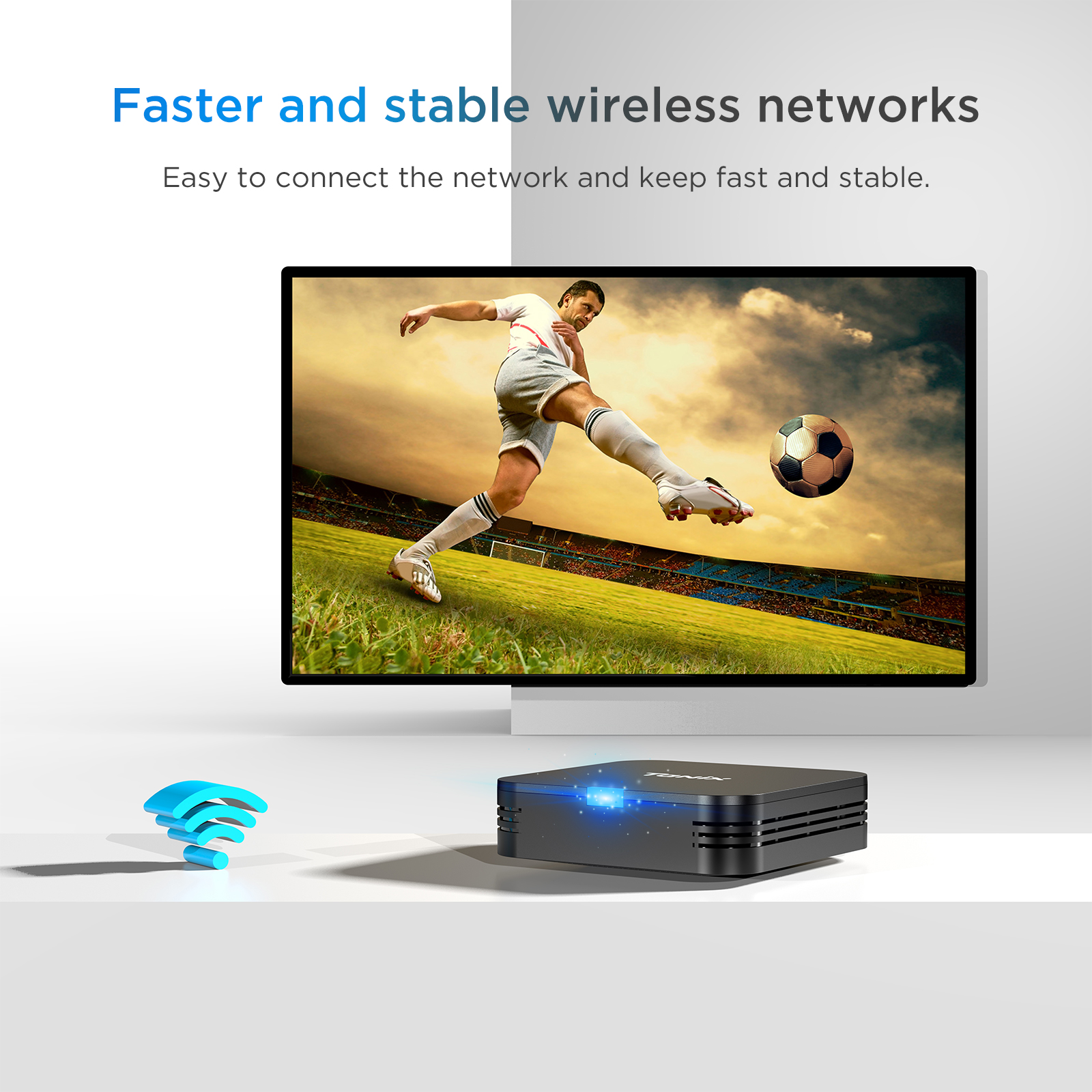 Tanix TX1 Android TV Box Allwi - Gaming Console Tv Stand avaliação e preço