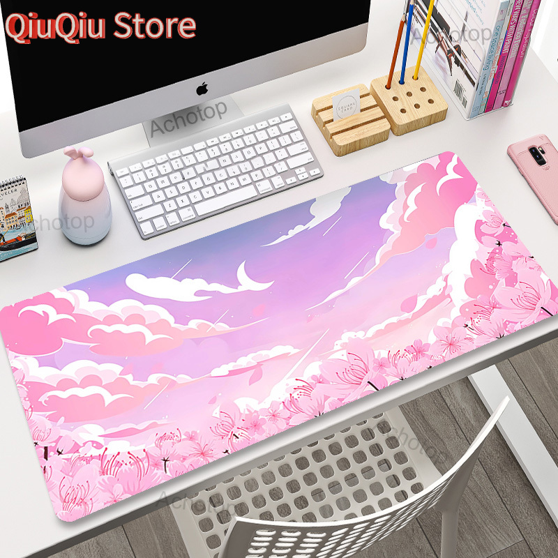 Pink Clouds Mouse Pad Gamer Mo - Gaming Console Cloud avaliação e preço