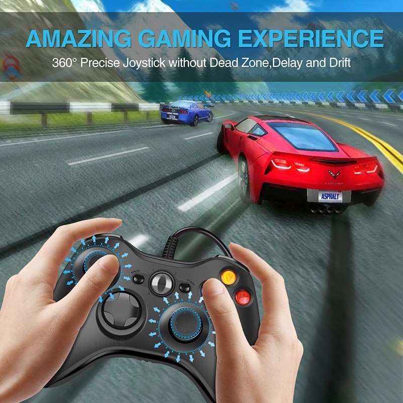 Wired USB Game Controller For  - Gaming Console Xbox 360 avaliação e preço