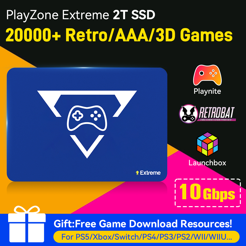 2TB Gaming Emulation Hard Driv - Gaming Console Driving avaliação e preço