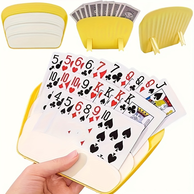 4-Pack Yellow PVC Card Holders - Gaming Card Holder avaliação e preço