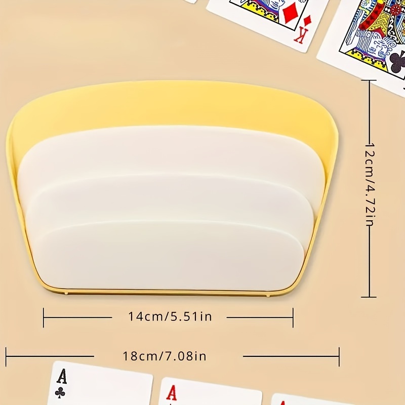4-Pack Yellow PVC Card Holders - Gaming Card Holder avaliação e preço