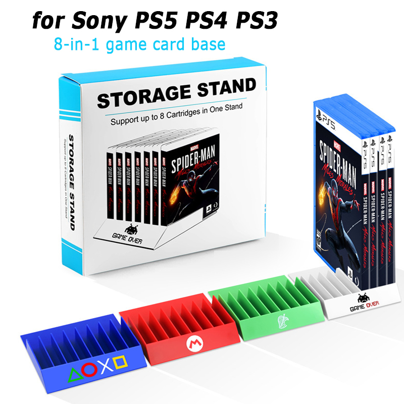 8-in-1 for PS5 game card base  - Gaming Card Holder avaliação e preço