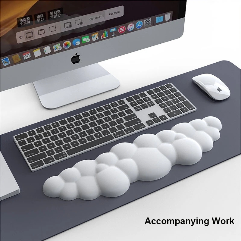 Mouse pad with wrist rest keyb - Gaming Console Cloud avaliação e preço