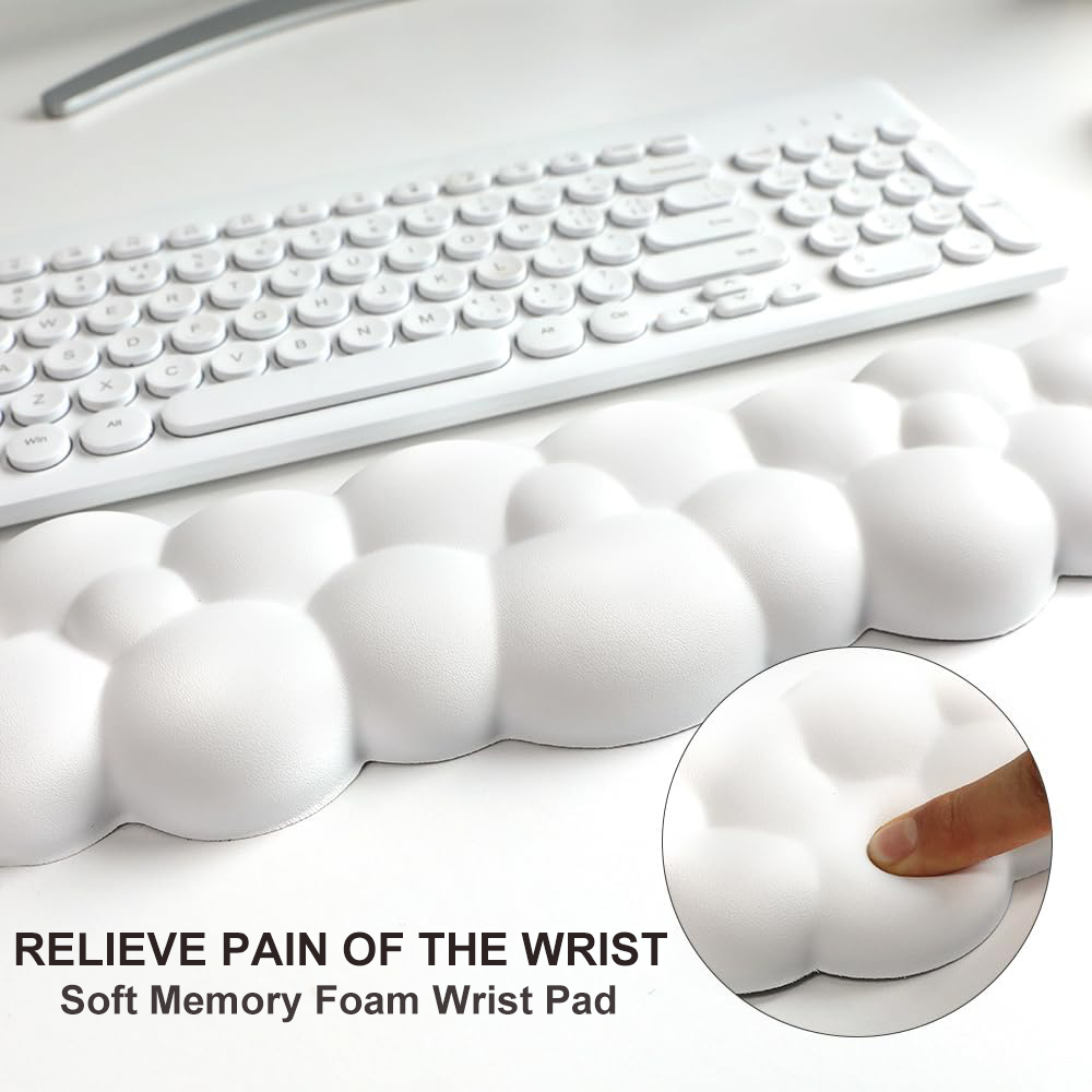 Mouse pad with wrist rest keyb - Gaming Console Cloud avaliação e preço