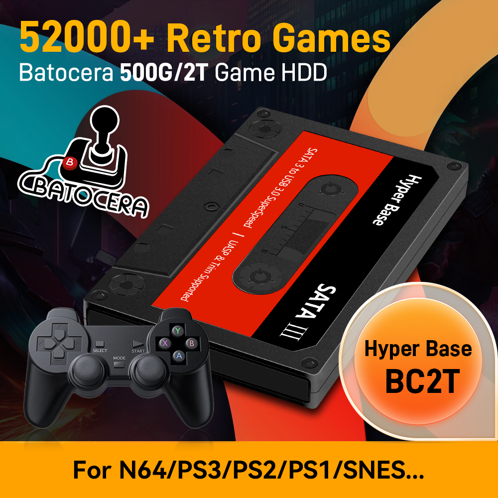 Batocera 500G/2T Emulator Game - Gaming Console Driving avaliação e preço