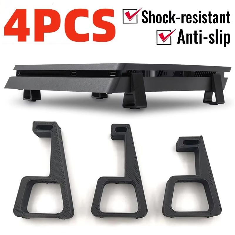 4Pcs Cooling Horizontal Holder - Gaming Console Tv Stand avaliação e preço
