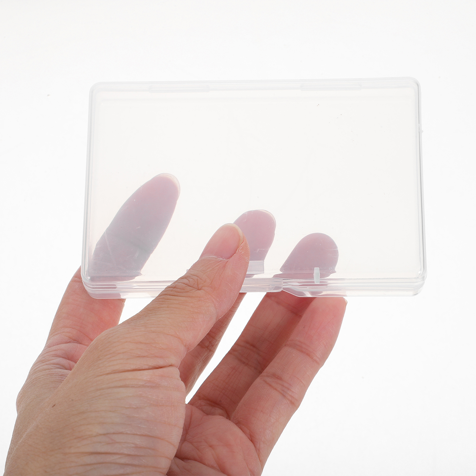 8Pcs Transparent Plastic Busin - Gaming Card Holder avaliação e preço