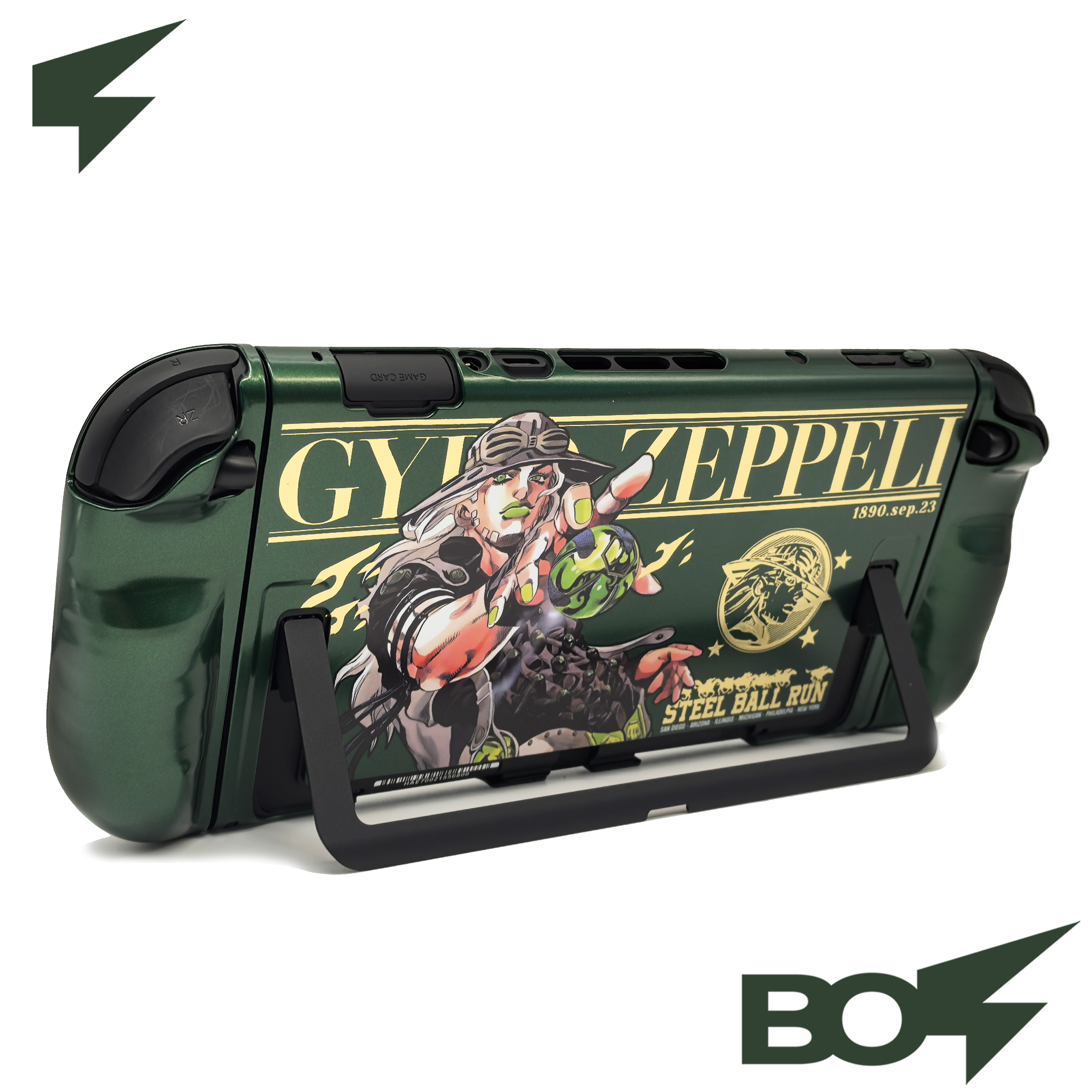 Gold Stamping Gyro Zeppeli Pro - Gaming Console Design avaliação e preço