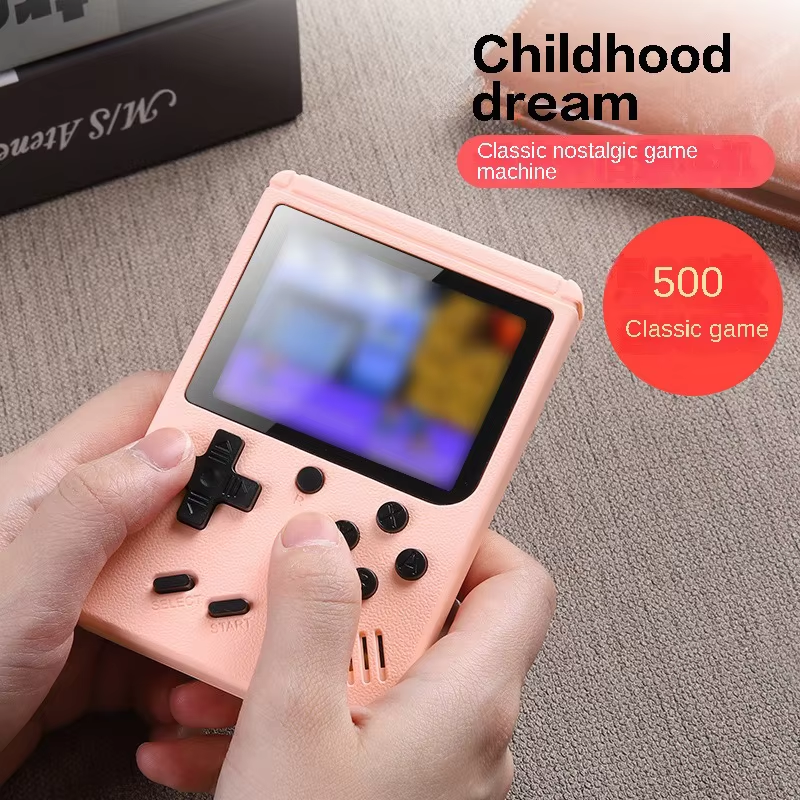 Retro Portable Mini Video Game - Gaming Console Under 500 avaliação e preço