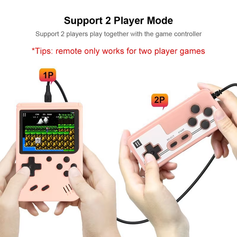 Retro Portable Mini Video Game - Gaming Console Under 500 avaliação e preço