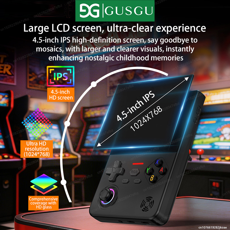 GUSGU H7 Open Source Retro Gam - Gaming Console Handheld Best avaliação e preço