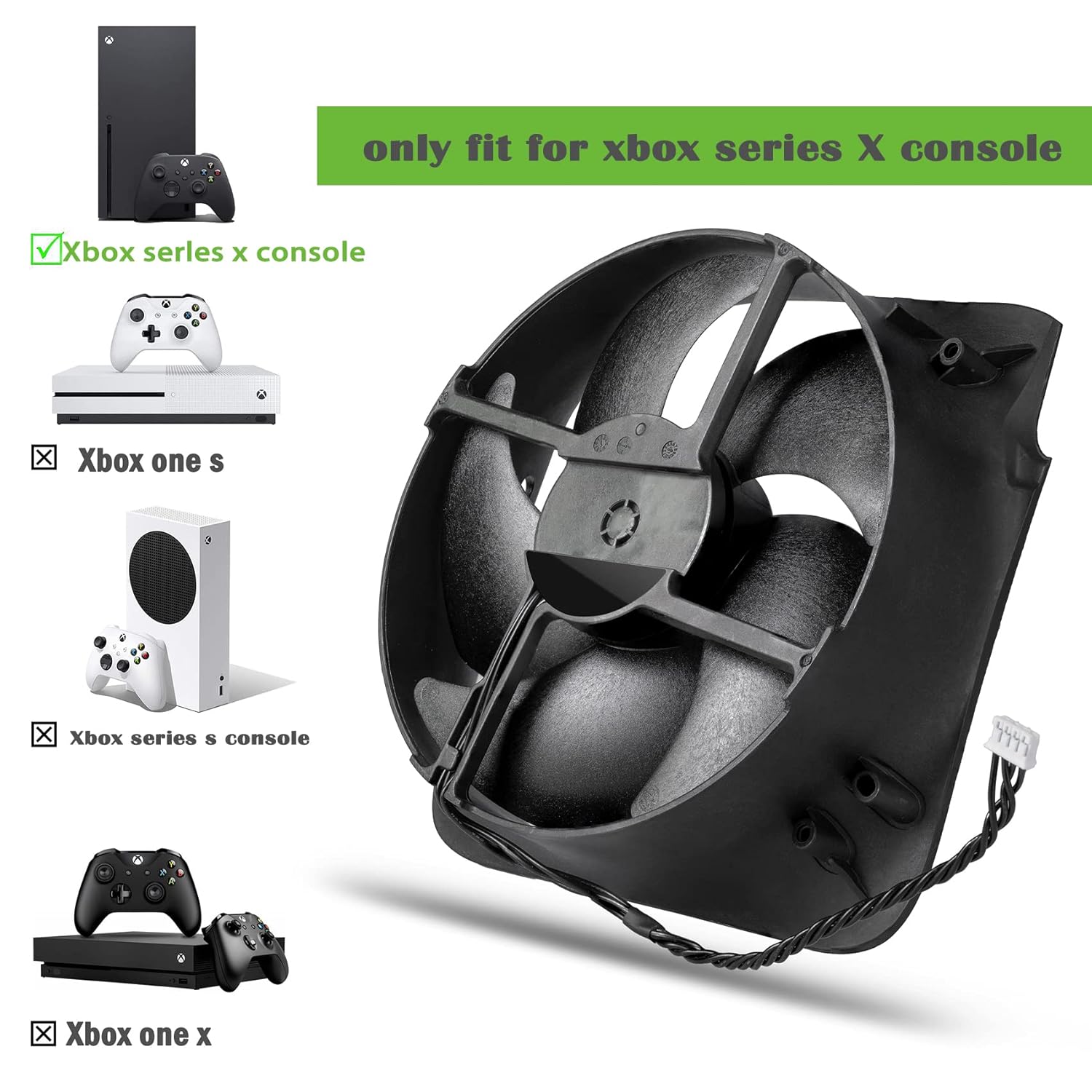 Replacement of Internal Coolin - Gaming Console For Tv Xbox avaliação e preço