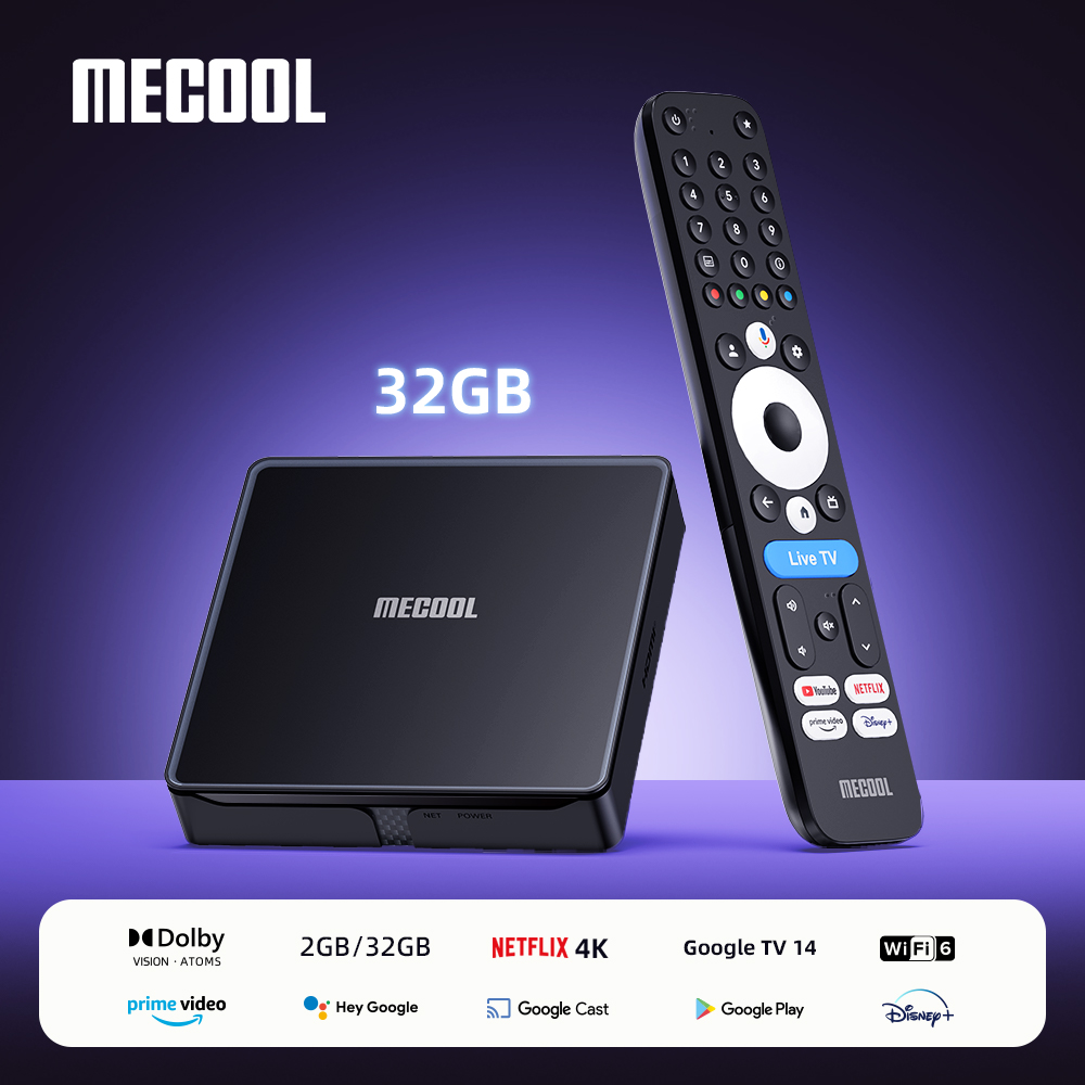 MECOOL New Android TV Box MEon - Gaming Console Youtube avaliação e preço