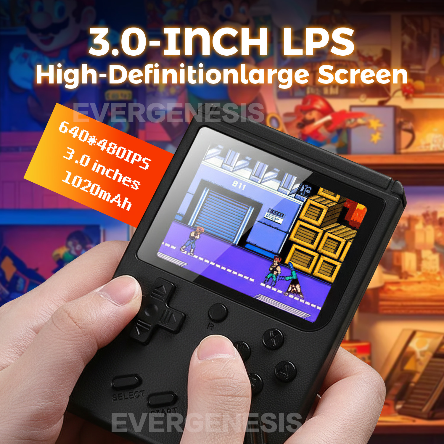 Cute Color Portable Mini Plus  - Gaming Console Under 500 avaliação e preço