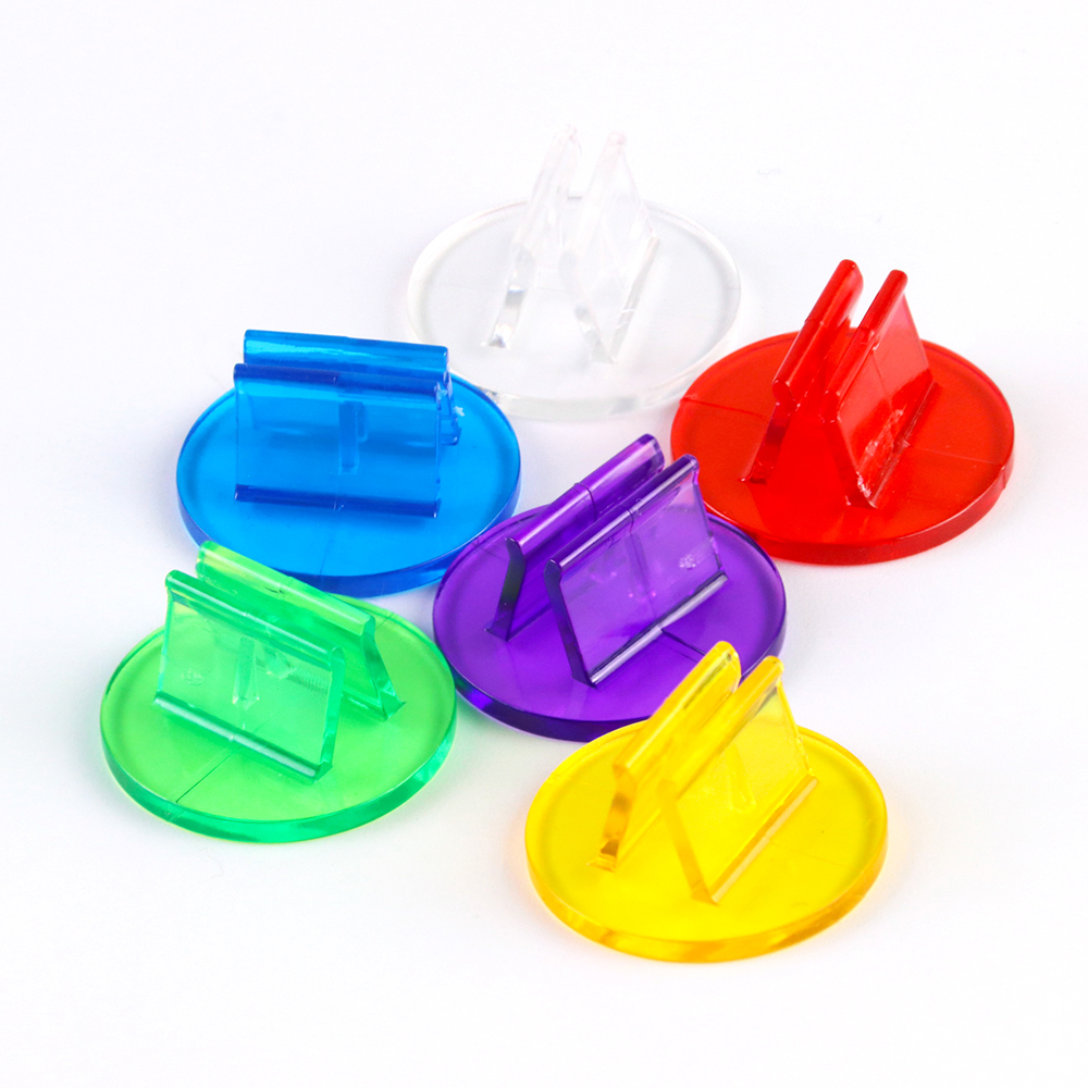 50pcs Card Holder Translucent  - Gaming Card Holder avaliação e preço
