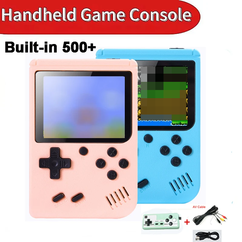 3.0 Inch Macaron Retro Portabl - Gaming Console Under 500 avaliação e preço
