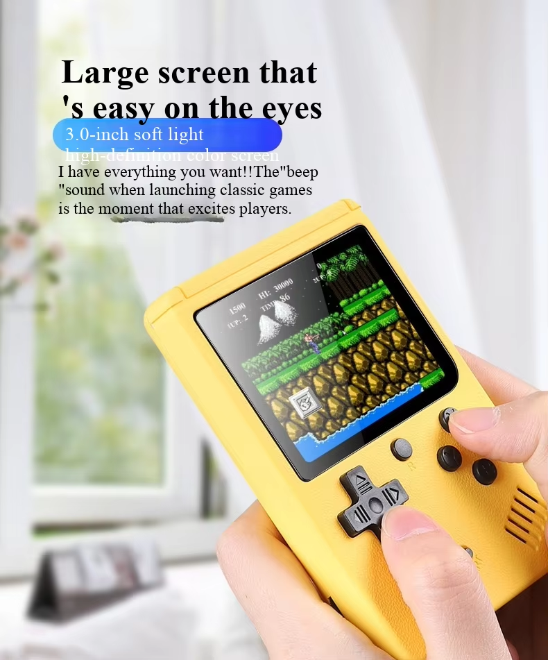 3.0 Inch Macaron Retro Portabl - Gaming Console Under 500 avaliação e preço