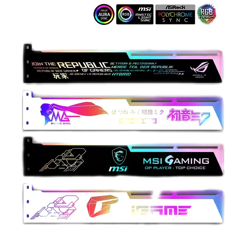 4090 VGA Holder 5V ARGB AURA S - Gaming Card Holder avaliação e preço