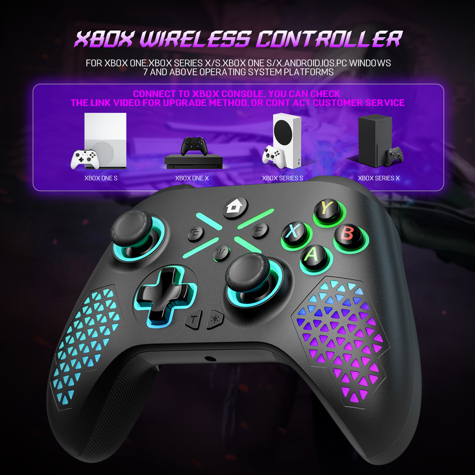 For Xbox One Sereis S/X/Pc Joy - Gaming Console For Tv Xbox avaliação e preço