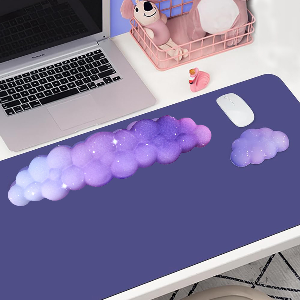 Mouse pad with wrist rest keyb - Gaming Console Cloud avaliação e preço