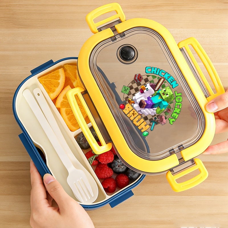 Minecrafted Bento Lunch Box Ga - Gaming Console With Minecraft avaliação e preço