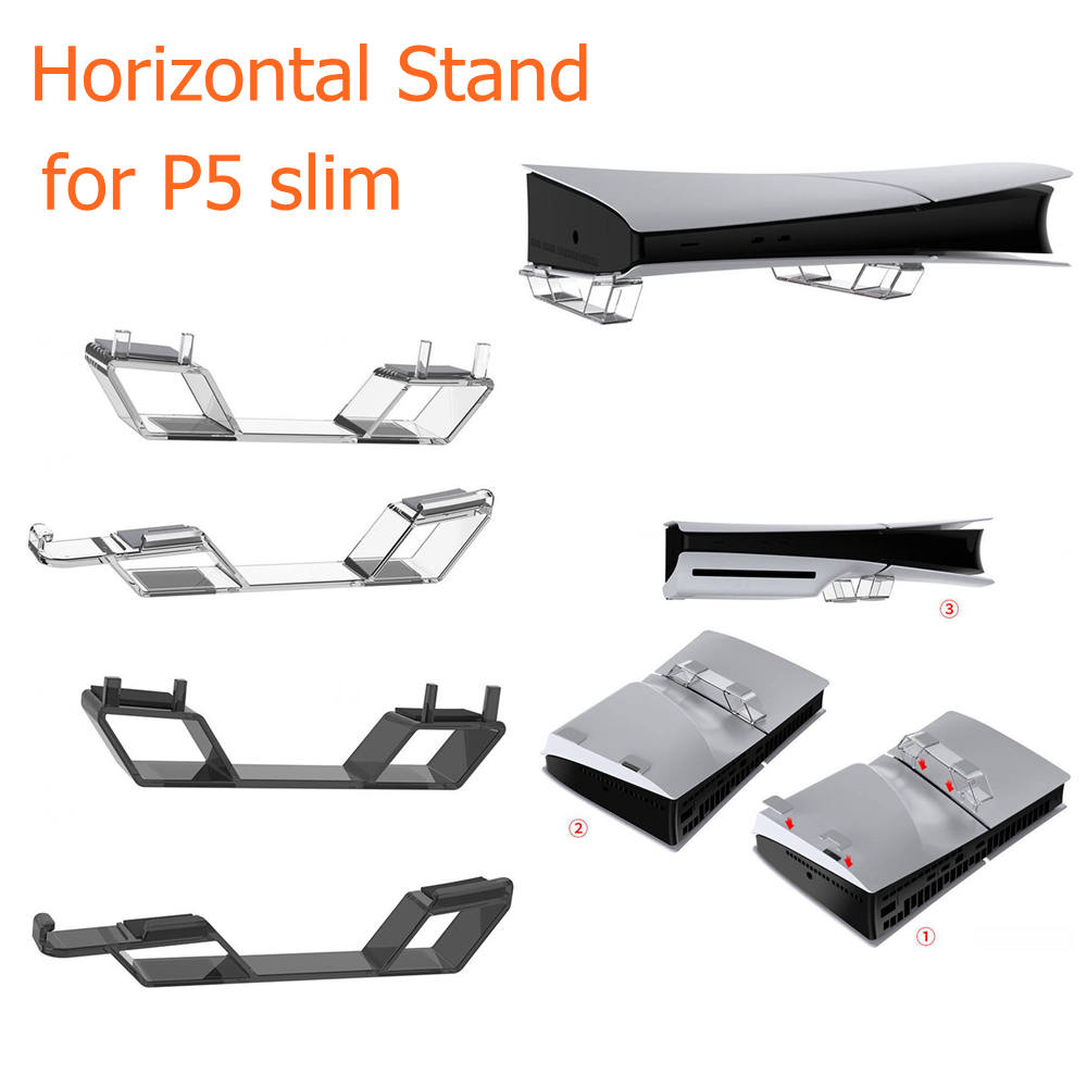Horizontal Stand for PS5 Slim  - Gaming Console Design avaliação e preço