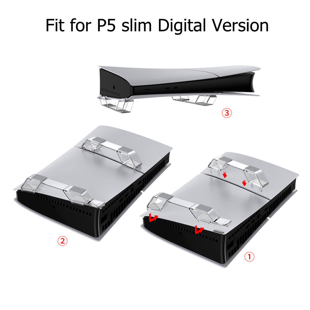 Horizontal Stand for PS5 Slim  - Gaming Console Design avaliação e preço