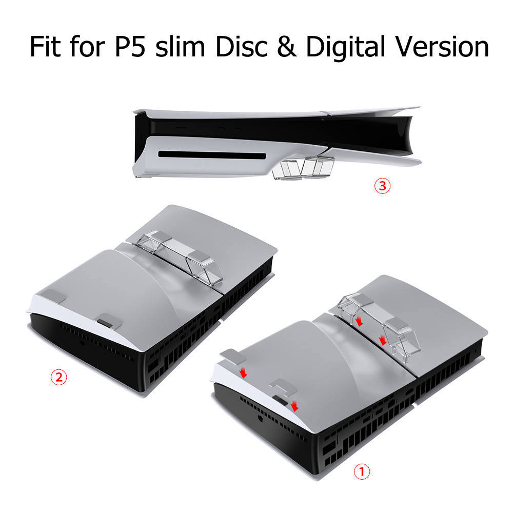 Horizontal Stand for PS5 Slim  - Gaming Console Design avaliação e preço