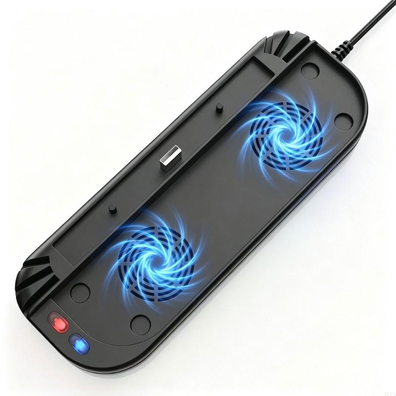 Q6PA Portable Dock Fan & NS2 C - Gaming Console Design avaliação e preço