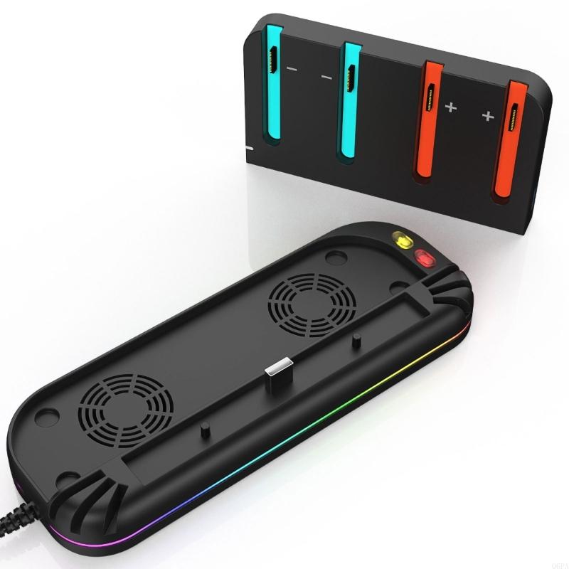 Q6PA Portable Dock Fan & NS2 C - Gaming Console Design avaliação e preço