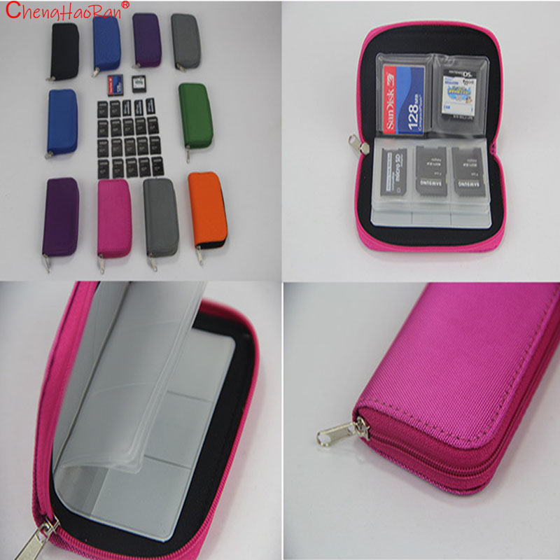 1PC 22-Slot Memory Card Storag - Gaming Card Holder avaliação e preço